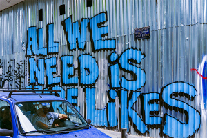 Social Media Home Business "All we need is more likes" on wall